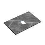 Столешница Sancos TT70A1X, 70 см, керамогранит, с отверстием под смеситель, цвет black sky Столешница Sancos TT70A1X, 70 см, керамогранит, с отверстием под смеситель, цвет black sky