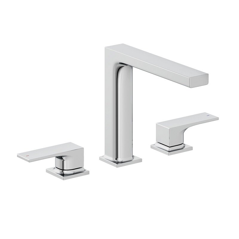 Изображение товара Смеситель для раковины Kludi Decus 543930575, хром, донный клапан Push-Open