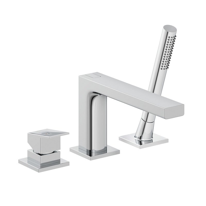 Изображение товара Смеситель на борт ванны Kludi Decus 544480575, хром, однорычажный