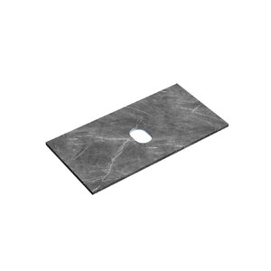 Изображение товара Столешница из керамогранита Sancos TT90A1 90 см черный Sky для ванной