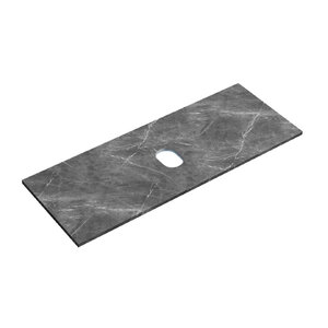 Изображение товара Столешница Sancos TT120A1, 120 см, керамогранит, без отверстия под смеситель, цвет black sky