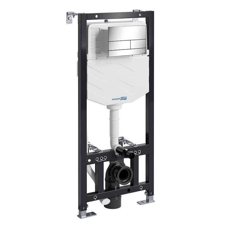 Изображение товара Инсталляция для унитаза WasserKraft Aller 10 10TLT.010.ME.CH04, клавиша хром Изображение товара Инсталляция для унитаза WasserKraft Aller 10 10TLT.010.ME.CH04, клавиша хром