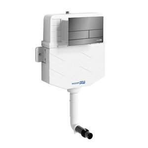 Изображение товара Смывной бачок WasserKraft Aller 10 10TLT.031.ME.PB04, клавиша черная