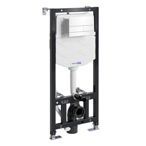Изображение товара Инсталляция для унитаза WasserKraft Aller 10 10TLT.010.ME.WH04, клавиша белая