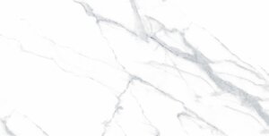 Изображение товара Керамогранит Ceradim Statuario Justice Grey 60x120 см полированный белый мраморный рисунок