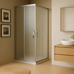 Изображение товара Душевой уголок Royal Bath RB11512HPD-C-ST 120 х 115 см, стекло матовое, профиль сатин