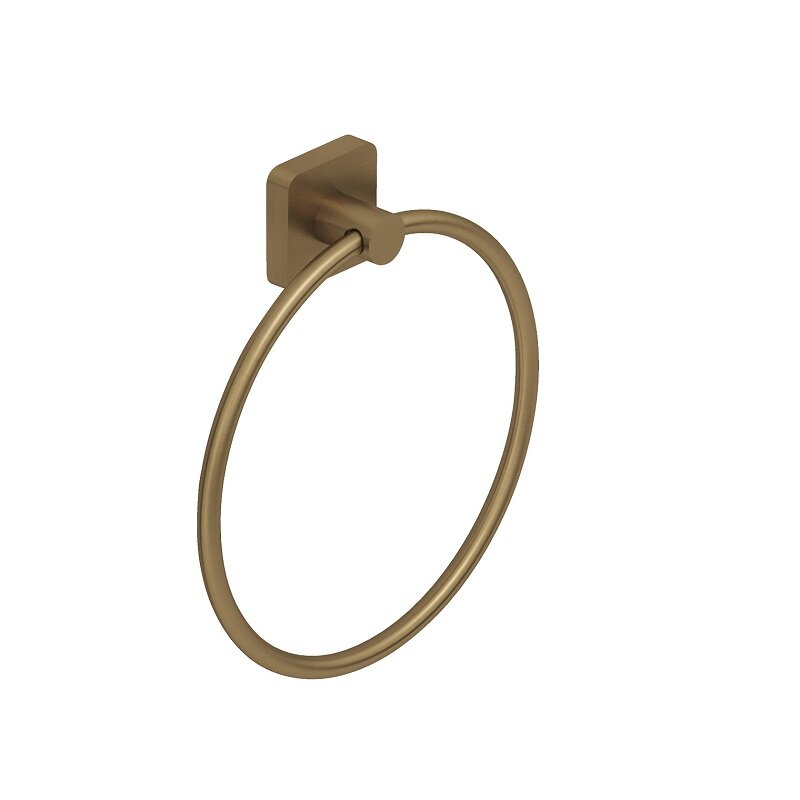 Изображение товара Полотенцедержатель кольцо Kludi Vela S 25978N1 в брашированной бронзе
