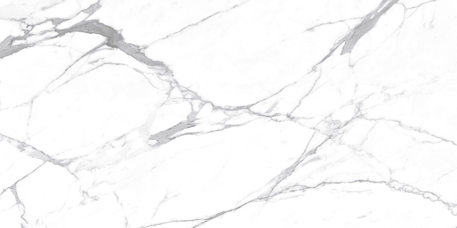 Изображение товара Керамогранит Ceradim Carrara Terrific Silver 60x120 см белый матовый мрамор