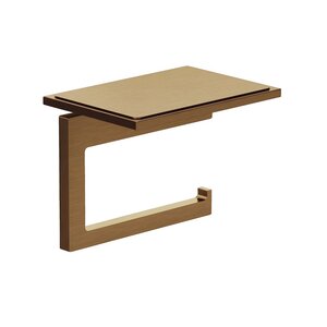 Изображение товара Держатель для туалетной бумаги Kludi Vela C 31971N1, цвет брашированная бронза