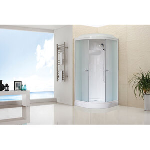 Изображение товара Душевая кабина Royal Bath HK RB90HK1-M 90х90 см матовое стекло белый профиль