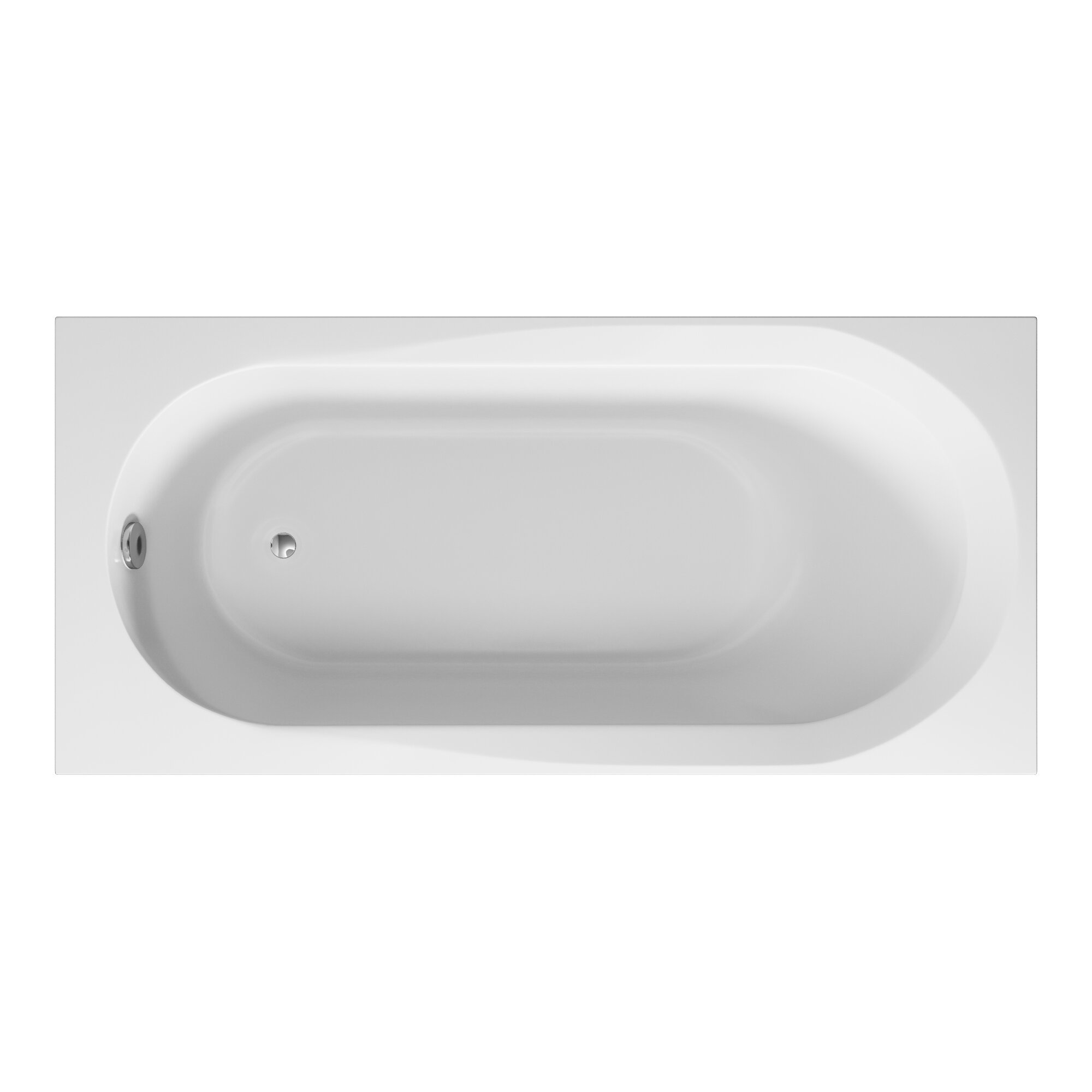 Изображение товара Акриловая встраиваемая ванна Vincea VBT-2B150-FR 150x70 см с каркасом белая