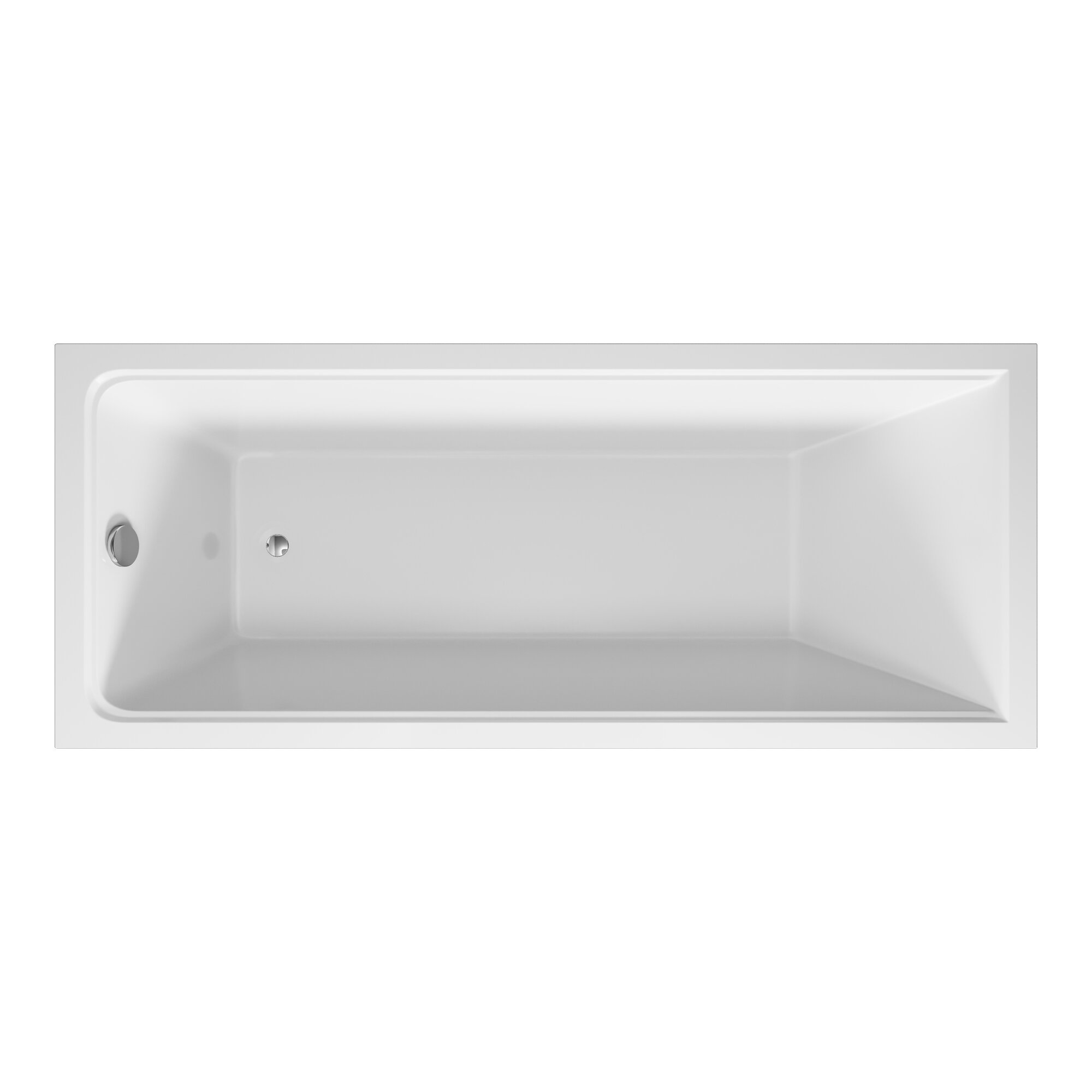 Изображение товара Ванна акриловая Vincea VBT-2G170-LG 170x70 см, белая, с ножками