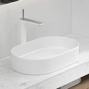 Изображение товара Раковина RGW GS-80 накладная белая 49 см из фарфора