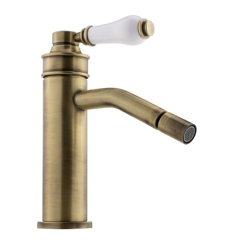Изображение товара Смеситель для биде Migliore Ermitage 28583 бронза белый латунь керамика