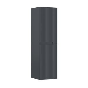 Изображение товара Шкаф-пенал Orka Moonlight 3001322, 40 см, подвесной, цвет антрацит матовый