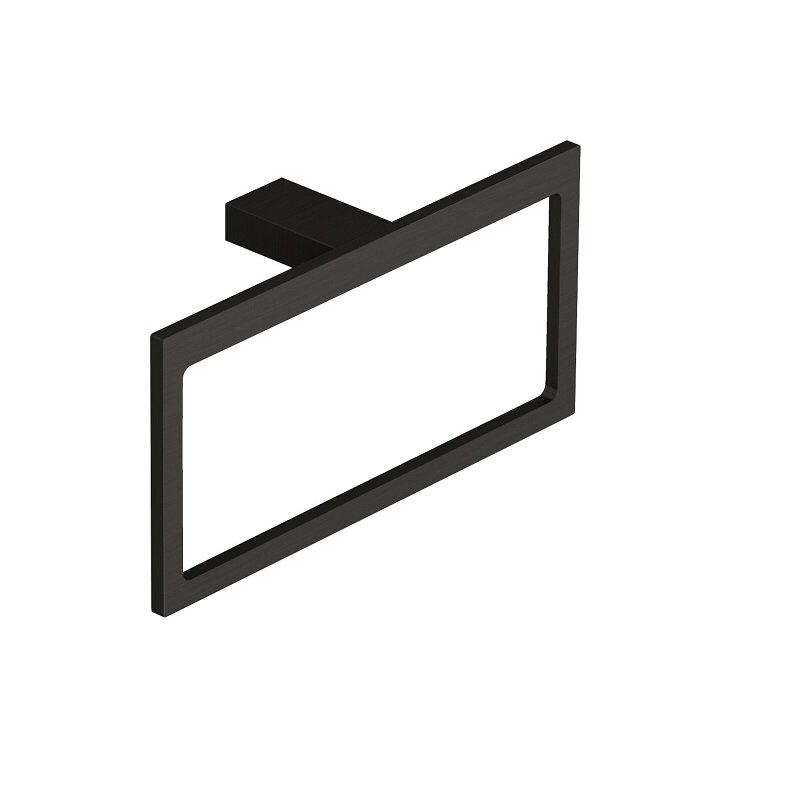 Изображение товара Полотенцедержатель Kludi Vela C 31978N2, 22 см, серый, вороненая сталь