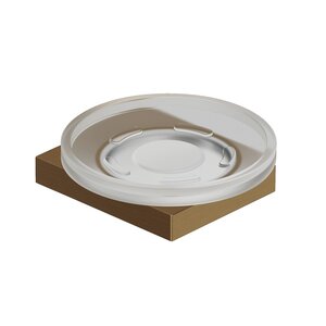 Изображение товара Мыльница Kludi Vela C 31985N1, цвет держателя брашированная бронза