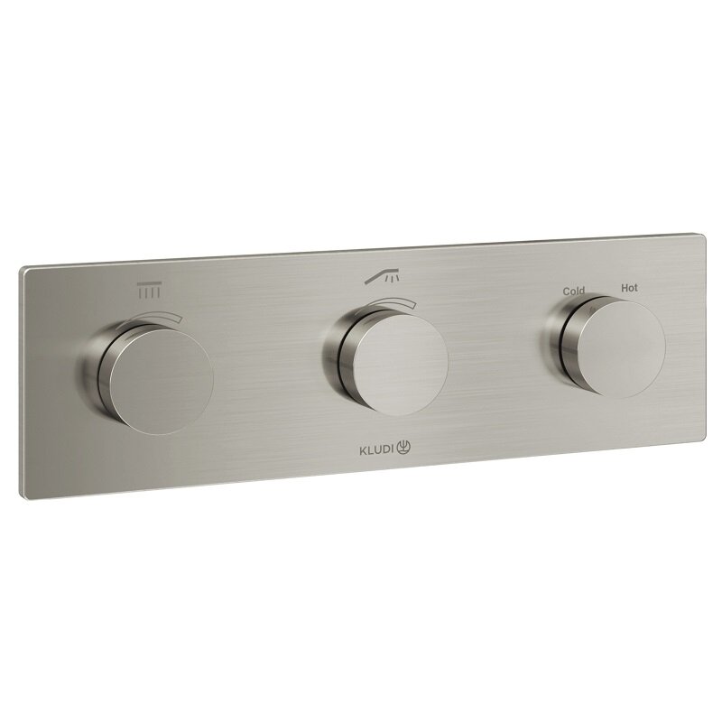 Изображение товара Электронный термостатический смеситель Kludi Pushtronic 38300N5-00