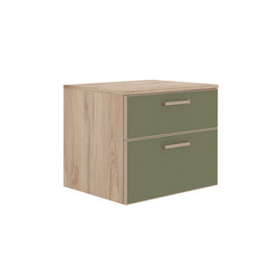 Изображение товара Тумба под раковину Orka Salerno 3008777, 60 см, подвесная, цвет sardinia/бежевый