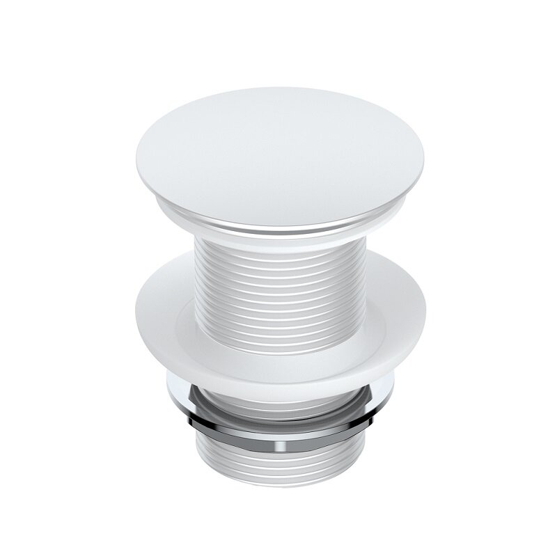 Изображение товара Донный клапан WasserKRAFT A246 Push-up белый матовый для раковины Изображение товара Донный клапан WasserKRAFT A246 Push-up белый матовый для раковины