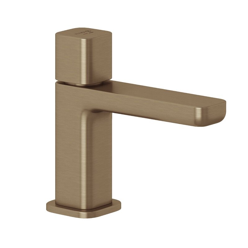 Изображение товара Кран на одну воду для раковины Kludi Renon 42118N175, цвет брашированная бронза