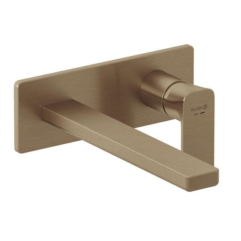 Изображение товара Смеситель для раковины Kludi Renon 42245N175 брашированная бронза Германия