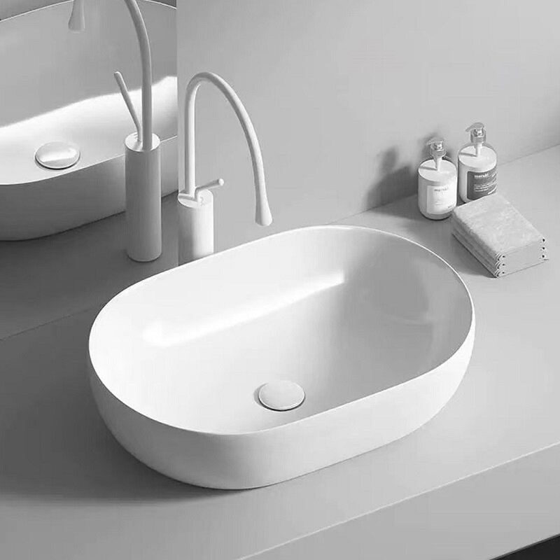 Изображение товара Раковина RGW GS-82, накладная, фарфор, белая, 49 см, Германия