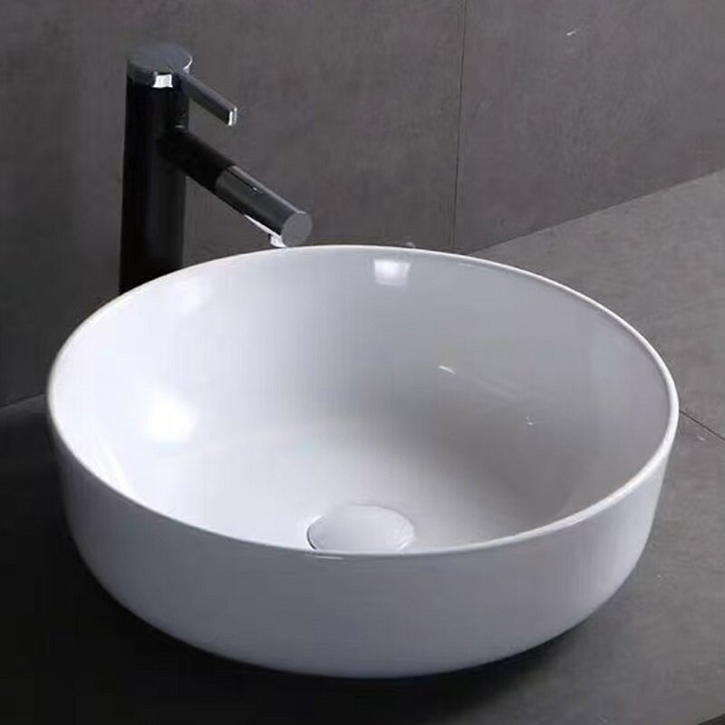 Изображение товара Раковина RGW GS-61 42 см круглая накладная фарфор Германия