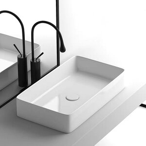 Изображение товара Раковина RGW GS-22, 80121022-01, 61.5 см, накладная, фарфор, белый