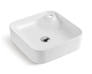 Изображение товара Раковина RGW GS-03, 80121003-01, 43 см, накладная, фарфор, белый