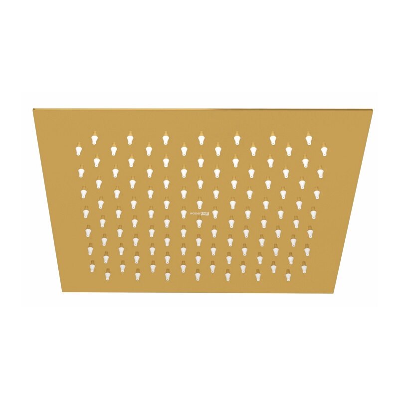 Изображение товара Верхний душ WasserKRAFT A256 25 х 25 см золото