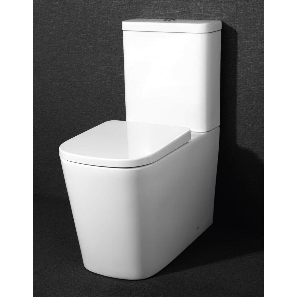 Изображение товара Напольный унитаз BelBagno Albano BB120CPR безободковый