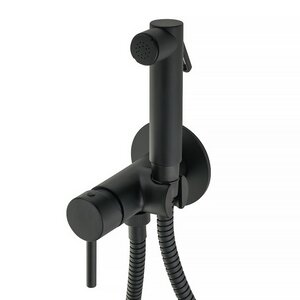 Изображение товара Гигиенический душ Migliore Fortis 30455, со смесителем, черный матовый