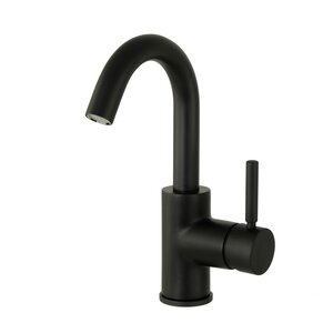 Изображение товара Смеситель Migliore Fortis 30456 для раковины, с донным клапаном, черный матовый