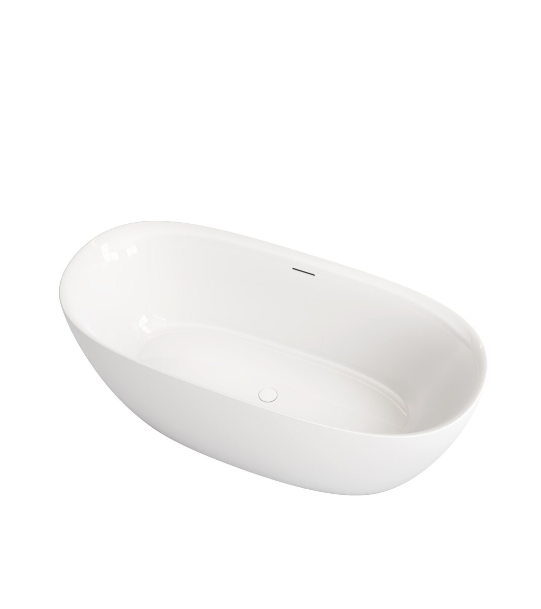 Изображение товара Ванна акриловая Vincea VBT-708-1700 170x80 см белая отдельностоящая