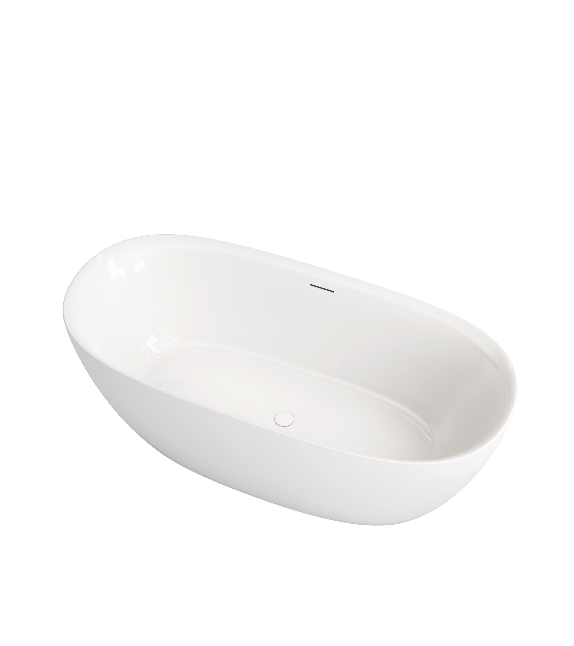 Изображение товара Ванна акриловая Vincea VBT-708-1700 170x80 см белая отдельностоящая