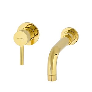 Изображение товара Смеситель для раковины Migliore Fortis 27983 с донным клапаном золото