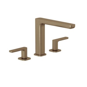 Изображение товара Смеситель для раковины Kludi Renon 42393N175, с донным клапаном, цвет брашированная бронза