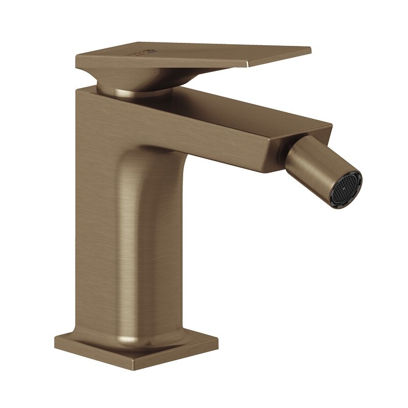 Изображение товара Смеситель для биде Kludi Decus 54217N175 в цвете бронза с донным клапаном