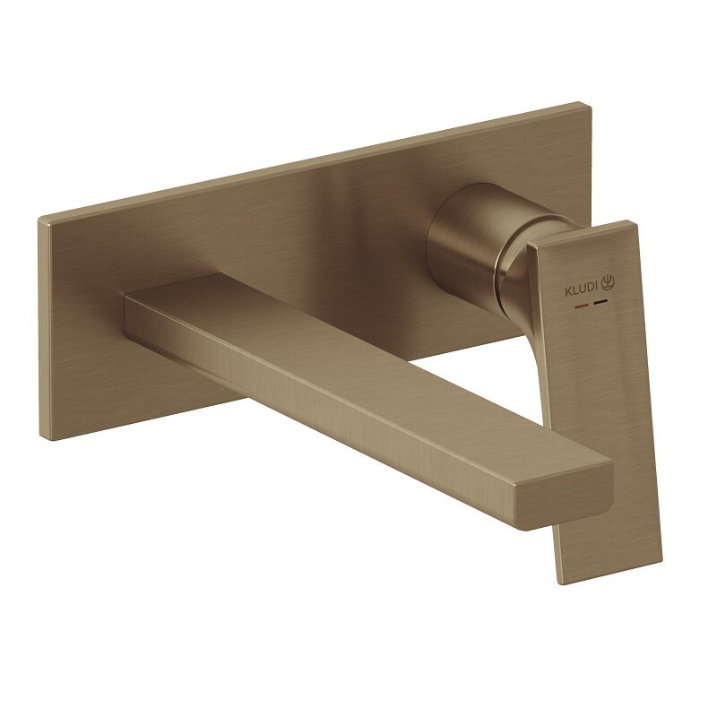 Изображение товара Смеситель для раковины Kludi Decus 54244N175 бронза однорычажный Германия