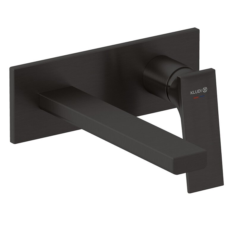 Изображение товара Смеситель для раковины Kludi Decus 54244N275 вороненая сталь