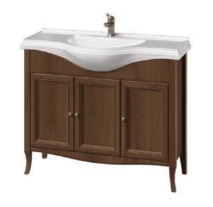 Изображение товара Тумба под раковину Caprigo Лион 38314-036.000.00.20, 105 см напольная, орех античный (УК068419)