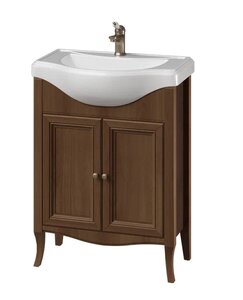 Изображение товара Тумба под раковину Caprigo Лион 38310-036.000.00.20, 65 см напольная, орех античный (УК068421)