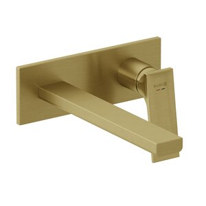 Изображение товара Смеситель для раковины Kludi Decus 54245N075, цвет брашированное золото