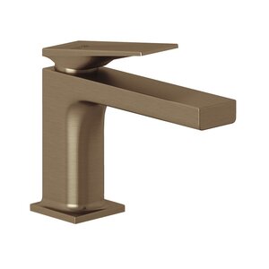 Изображение товара Смеситель для раковины Kludi Decus 54267N175, с донным клапаном, EcoPlus, цвет брашированная бронза