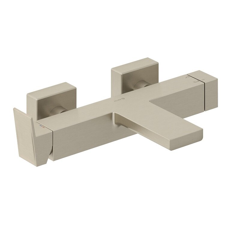 Изображение товара Смеситель для ванны и душа Kludi Decus 54691N575, брашированный никель