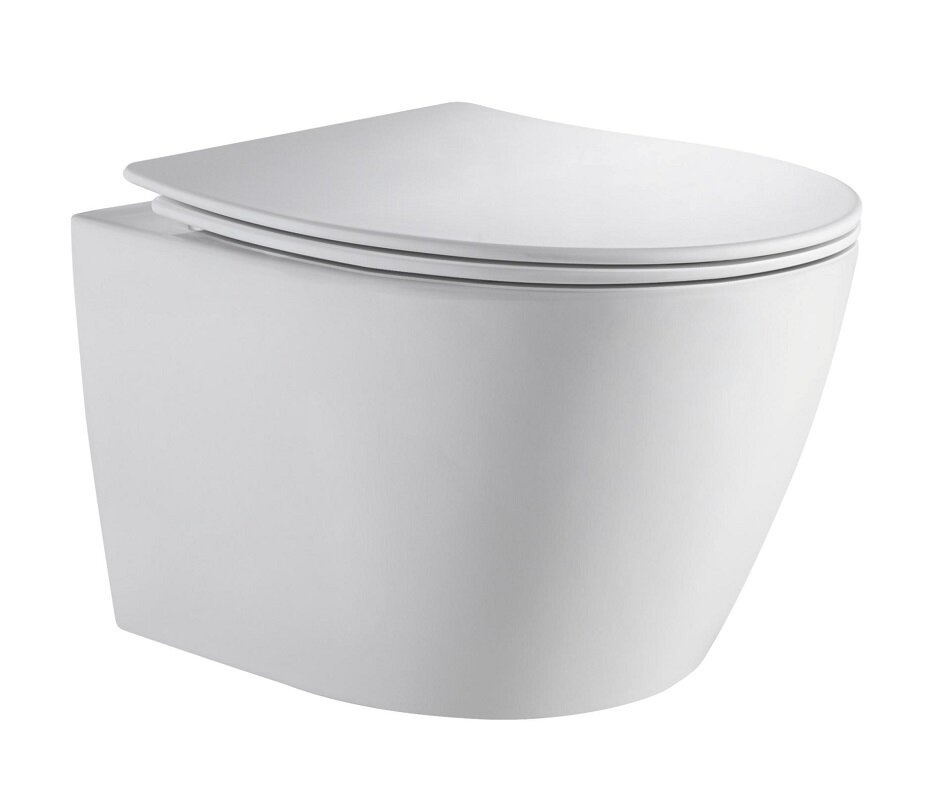 Изображение товара Подвесной унитаз RGW SW-50 безободковый с торнадо и микролифтом