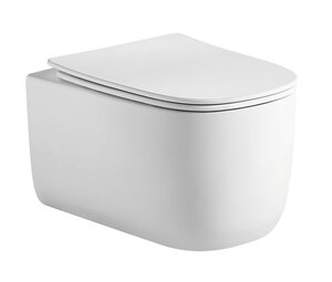 Изображение товара Подвесной унитаз RGW SW-53 80420253-01 безободковый торнадо фирменный белый