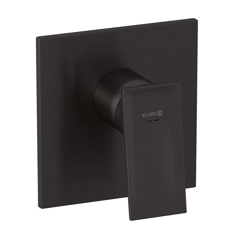 Изображение товара Смеситель для душа внешняя часть Kludi Decus 54755N275 оружейная сталь