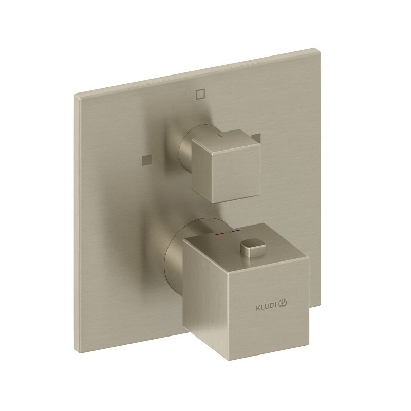 Изображение товара Термостатический смеситель для ванны и душа Kludi Decus 54810N575 никель